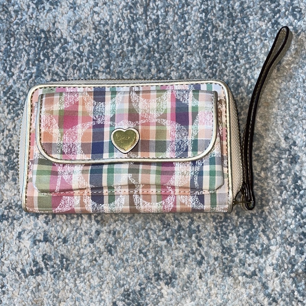 Coach poppy wallet